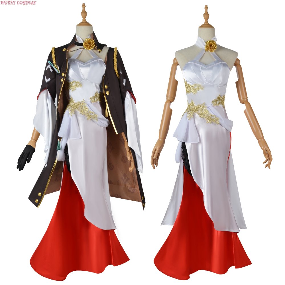 Game Cosplay,Honkai: Star Rail,Honkai Star Rail Himeko Cosplay Costume